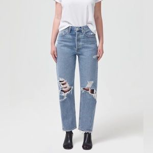 Agolde 90's Mid Rise Loose Fit in Fall Out